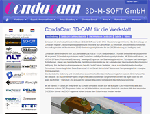 Tablet Screenshot of condacam.net